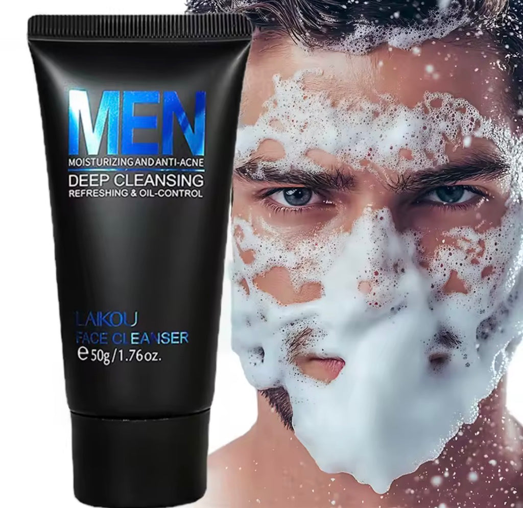 Men Deep Clean Face Wash – Feuchtigkeitsspendender Gesichtsreiniger