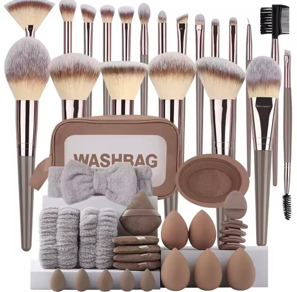 Professionelles Make-up Pinsel Set – 20-teilig mit Beauty Blender