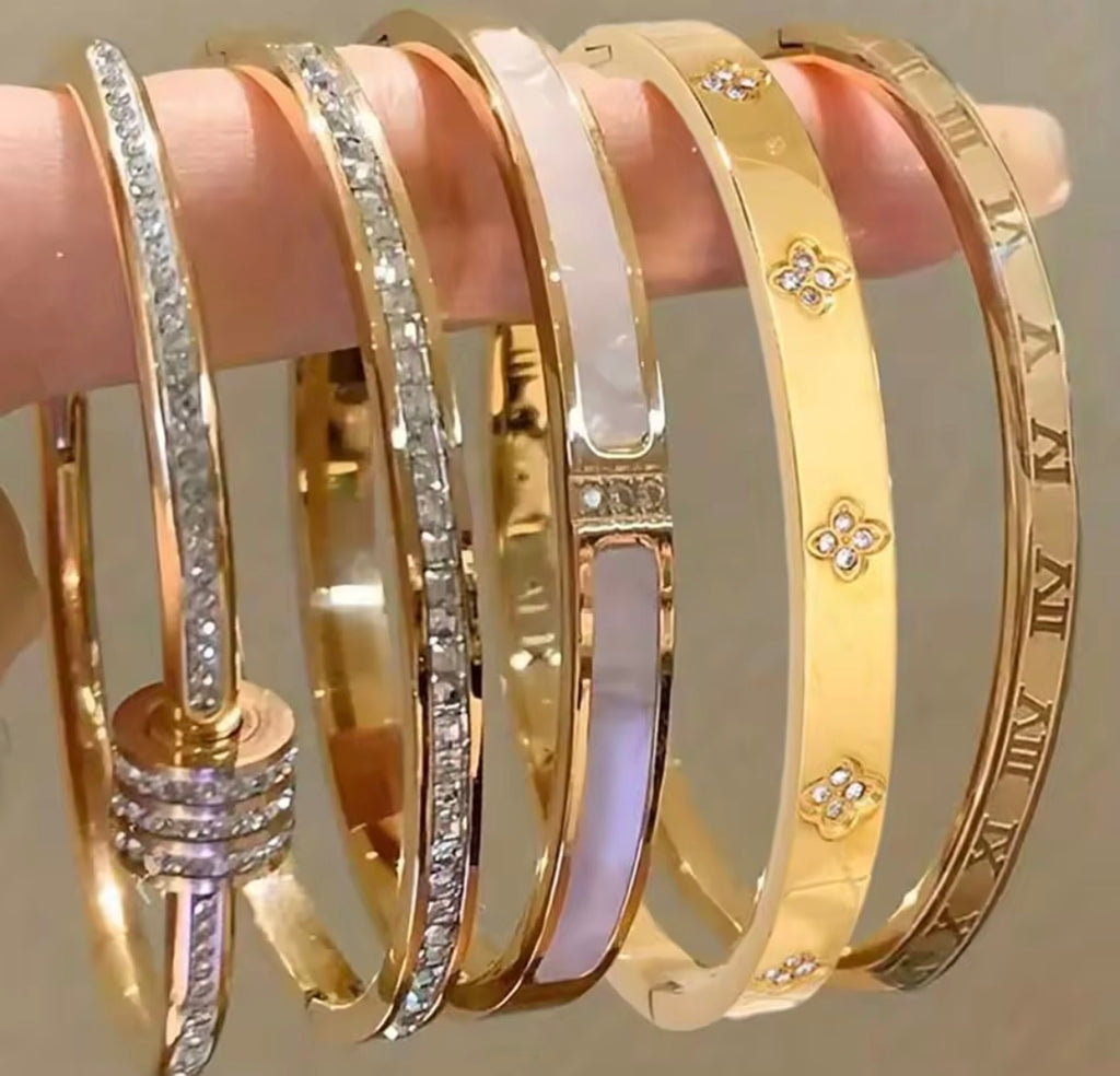 Luxury Edelstahl Armband für Damen – Elegantes Schmuck Armband mit Zirkonia