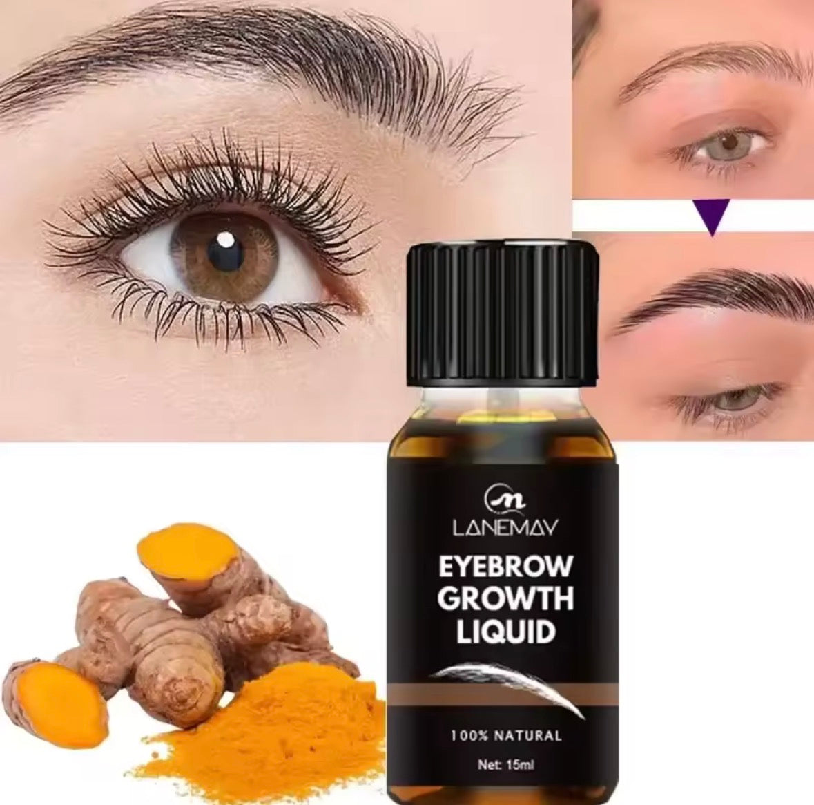 Augenbrauen Wachstumsserum – Volle & Starke Brauen