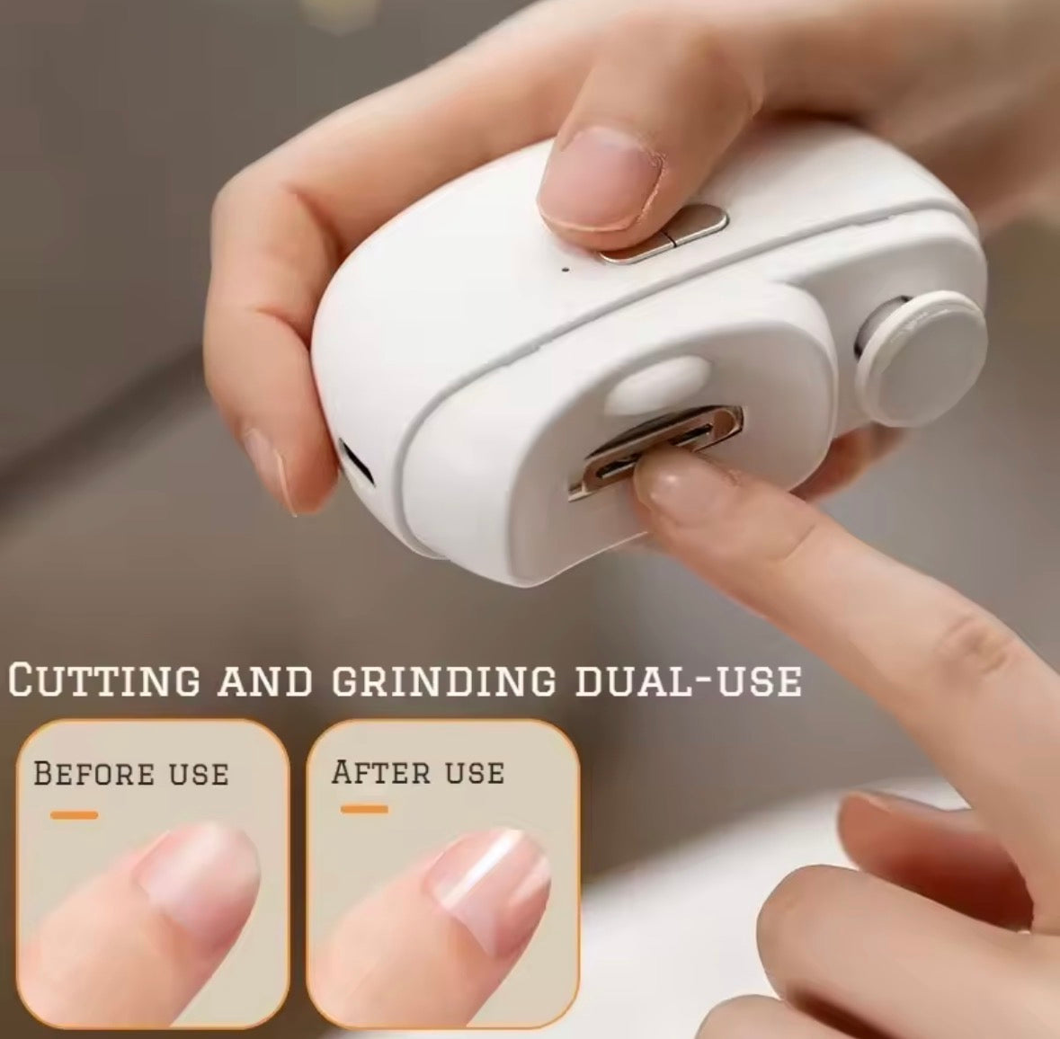 Elektrischer Nagelknipser – Automatischer Nagelschneider