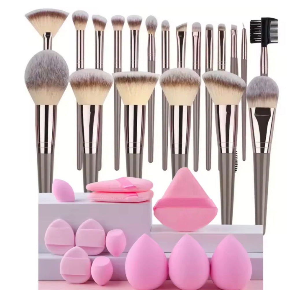 Professionelles Make-up Pinsel Set – 20-teilig mit Beauty Blender